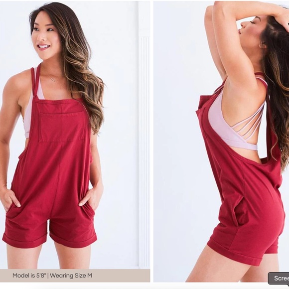 Namastetics one the move overalls short - Picture 2 of 5